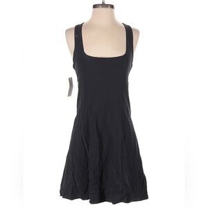 Outdoor voices black A-line criss cross dress